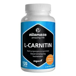 L-CARNITIN 680 mg vegan kapsüller, 120 adet