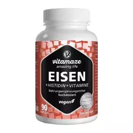 EISEN 20 mg+Histidin+Vitamin C/B9/B12 kapsül, 90 adet