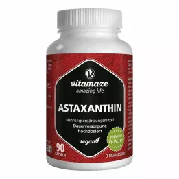 ASTAXANTHIN 4 mg vegan kapsül, 90 adet