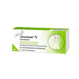 AESCUSAN N film kaplı tablet, 20 adet