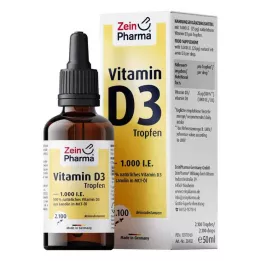 VITAMIN D3 TROPFEN 1.000 Yani 2100 Tro.ZeinPharma, 50 ml