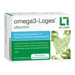 OMEGA3-Loges bitkisel kapsüller, 120 adet
