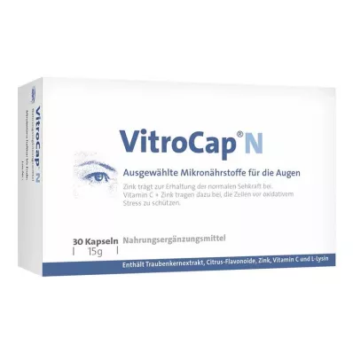 VITROCAP N kapsüller, 30 adet VITROCAP N kapsüller, 30 adet
