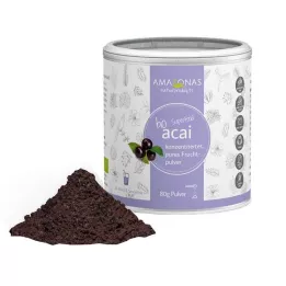 ACAI Taşıyıcı içermeyen %100 organik toz, 80 gr