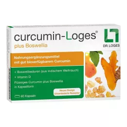 CURCUMIN-LOGES artı Boswellia kapsülleri, 60 adet