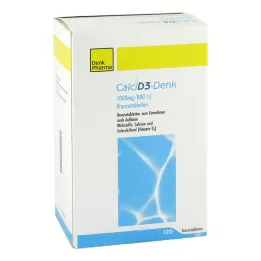 CALCI D3-Denk 1.000 mg/880 I.E. efervesan tablet, 120 adet