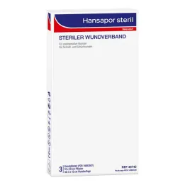 Hansapor steril yara örtüsü 10x20 cm (3 adet)