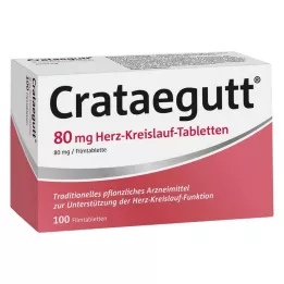 CRATAEGUTT 80 mg kardiyovasküler tabletler, 100 adet