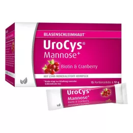 UROCYS Mannoz+ Çubuklar, 15 adet