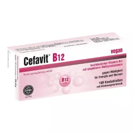 CEFAVIT B12 çiğneme tabletleri, 100 adet