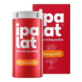 IPALAT Boğaz pastili bal hafif mentolsüz şekersiz, 40 adet