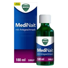 WICK Anason aromalı şuruplu MediNait, 180 ml