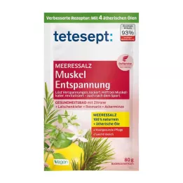 TETESEPT Deniz tuzu kas gevşemesi, 80 gr