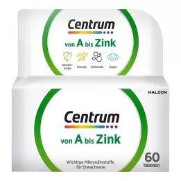 CENTRUM A-Çinko Tabletler, 60 adet