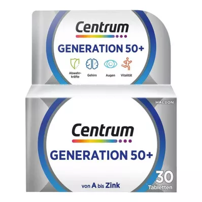 CENTRUM Nesil 50+ tablet, 30 adet CENTRUM Nesil 50+ tablet, 30 adet