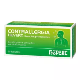 CONTRALLERGIA Hevert saman nezlesi tabletleri, 50 adet