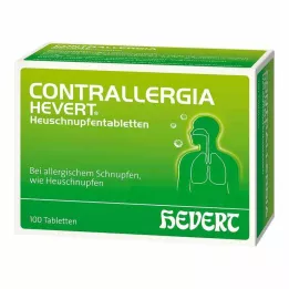 CONTRALLERGIA Hevert saman nezlesi tabletleri, 100 adet