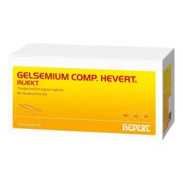 Gelsemium comp.Hevert enjeksiyon ampulleri, 100X2 ml