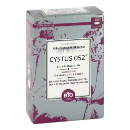 CYSTUS 052 Organik boğaz pastili, 132 adet