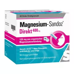 MAGNESIUM SANDOZ Direkt 400 mg Çubuklar, 48 adet