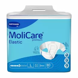MOLICARE Premium Elastik Slip 6 Damla Beden L, 30 adet