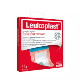 LEUKOPLAST Lökomed Sorbakt steril 8x10 cm, 3 adet