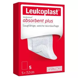LEUKOPLAST Leukomed steril 5x7,2 cm yara örtüsü, 5 adet