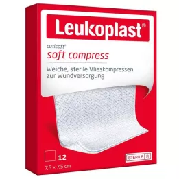 LEUKOPLAST Cutisoft polar 7,5x7,5 cm steril, 12 adet