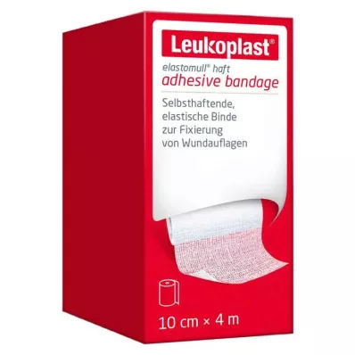 LEUKOPLAST Elastomull sap Sabitlenmiş elast.10 cmx4 m, 1 adet LEUKOPLAST Elastomull sap Sabitlenmiş elast.10 cmx4 m, 1 adet