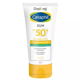 CETAPHIL Sun Daylong SPF 50+ sens. Jel-Sıvı Yüz, 50 ml