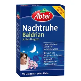 Abtei Nachtruhe Valerian uyku tabletleri, 90 adet