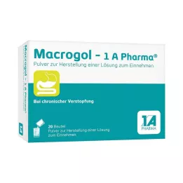 MACROGOL-1A Pharma Plv.z.Her.e.Lsg.z.Einnehmen, 20 adet