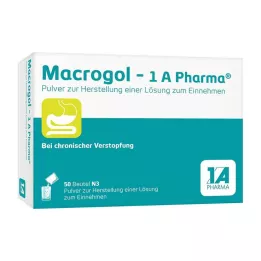 MACROGOL-1A Pharma Plv.z.Her.e.Lsg.z.Einnehmen, 50 adet