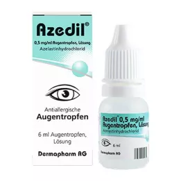 AZEDIL 0,5 mg/ml göz damlası solüsyonu, 6 ml
