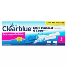 CLEARBLUE Gebelik testi erken teşhis, 2 adet