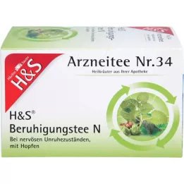 H&amp;S Sakinleştirici çay N filtre torbaları, 20X2 g