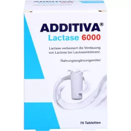 ADDITIVA Laktaz 6000 tablet, 70 adet