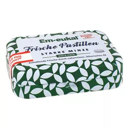 EM-EUKAL Fresh Pastilles Güçlü Nane Şekersiz, 20 gr