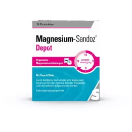 MAGNESIUM-SANDOZ Depo film kaplı tabletler, 24 adet