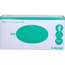 VASCO Vinil pudrasız Unt.Handsch.unsterile M, 100 adet