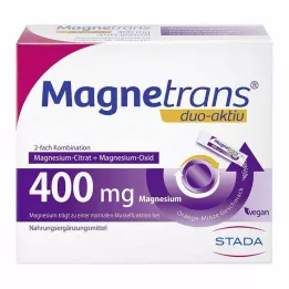 MAGNETRANS duo-aktiv 400 mg çubuklar, 50 adet