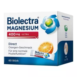 BIOLECTRA Magnezyum 400 mg ultra Doğrudan Portakal, 60 adet