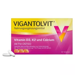 VIGANTOLVIT Vitamin D3 K2 Kalsiyum film kaplı tablet, 30 adet