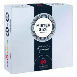 MISTER 60 numara prezervatif, 36 adet