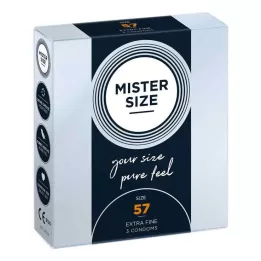 MISTER 57 numara prezervatif, 3 adet