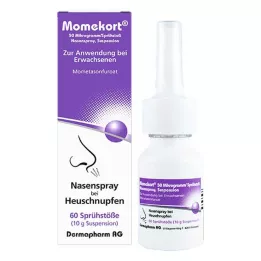 MOMEKORT 50 μg/sprey burun spreyi süspansiyonu 60 yetişkin, 10 g