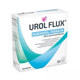 UROL FLUX Kızarma tedavisi 400,5 mg efervesan tablet, 20 adet