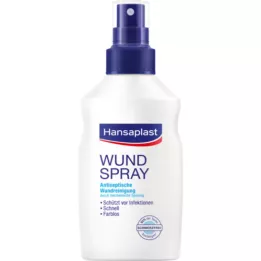HANSAPLAST Antiseptik yara temizliği için yara spreyi, 100 ml