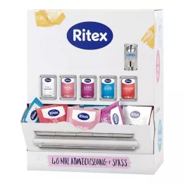 RITEX Prezervatif otomatı toplu paket, 40 adet