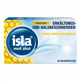 ISLA MED akut narenciye bal pastilleri, 20 adet